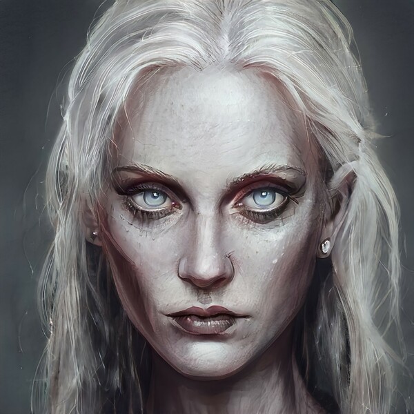 Illustrated portrait of Chrysiri Matostrova