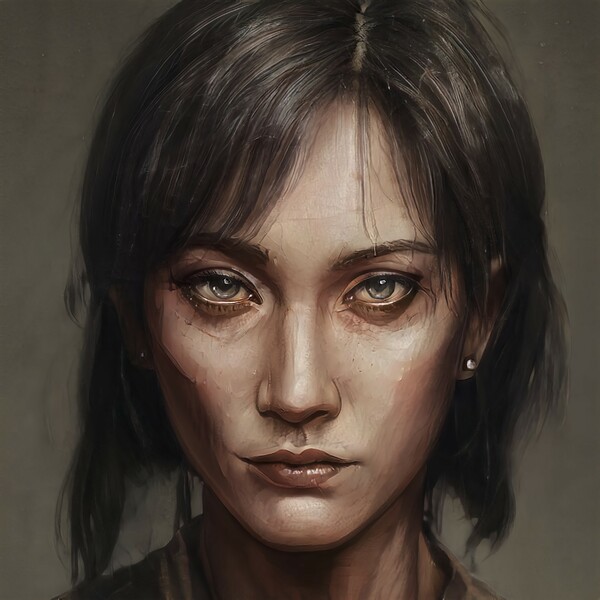 Illustrated portrait of Imara Amane