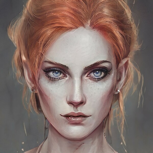 Illustrated portrait of Lymantria